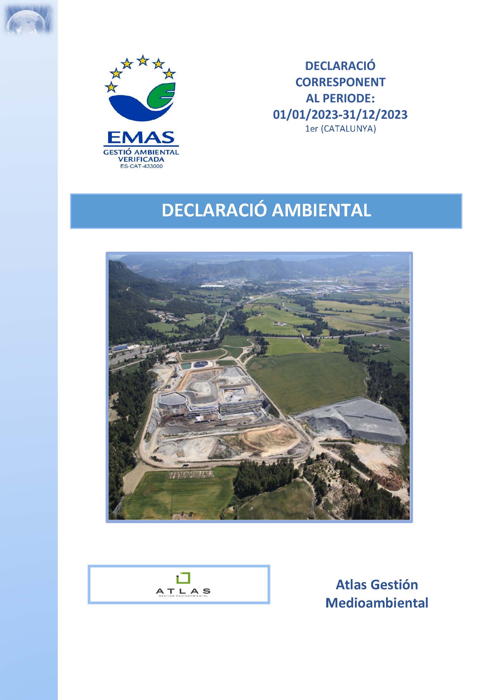 Declaración Ambiental ATLAS